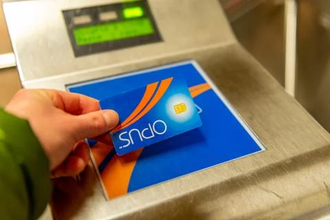 Opus card on STM Stock Photos