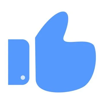 Like or thumbs up icon Illustrazione stock