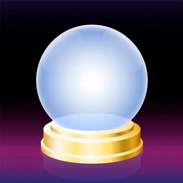 Oracle Crystal Ball Stock Illustration