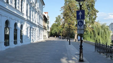 Oradea city in Romania Video stock 342394042