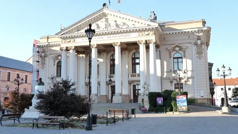 Oradea city in Romania Stock Footage 342394885