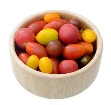 Oragnic grape tomato Stock Photos