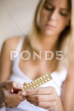 Oral contraception Stock Photos