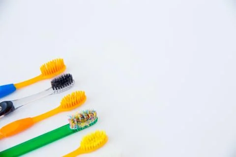 Oral hygiene tools Stock Photos