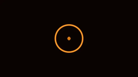 Orang Eco Leaf Circle Green Logo Eco Green Animation Loop 動画素材 342610245