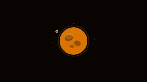 Orang Planet Earth Orbit Protect Eco Green Animation Loop Stockbeeldmateriaal 342610383
