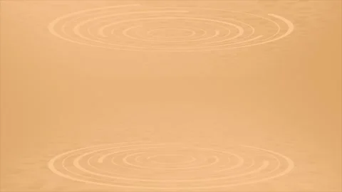 Orange 3d empty space stage rotating circular disc technology background  Stock Footage 307676244