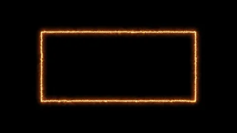 Orange 4k Rectangle Animation Video stock 296797594