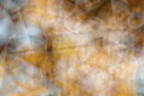 Orange abstract background blurred round objects Illustrazione stock