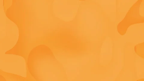 Orange abstract background features fluid wavy shapes. Stock Footage 302139076