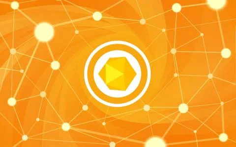 Orange abstract background Stock Illustration