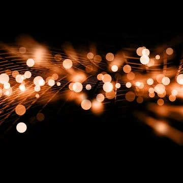 Orange Abstract Background Stock Illustration