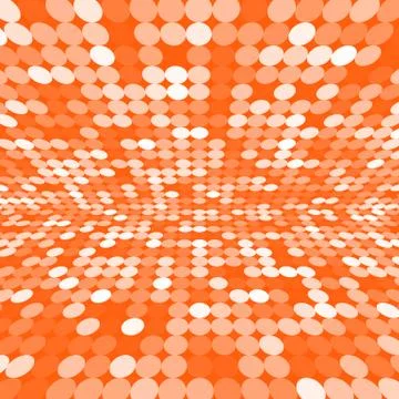 Orange abstract background Stock Illustration