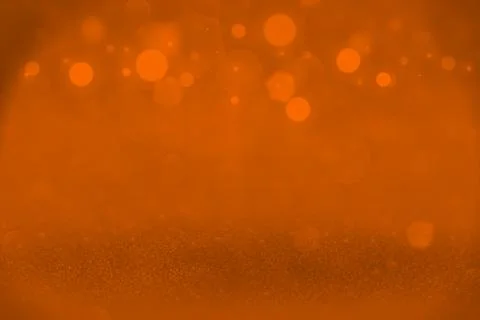 Orange abstract background lights bokeh - celebratory texture Stock Illustration