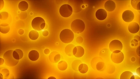Orange abstract background, motion particles and flashing light, loop Stock Footage 92914764