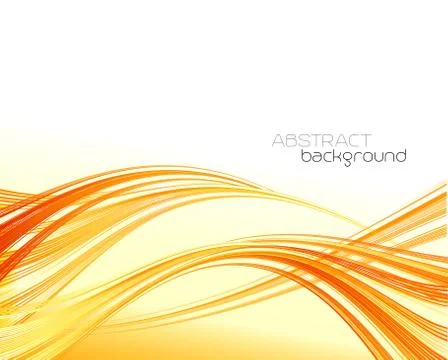 Orange abstract background. Vector Stock Illustration