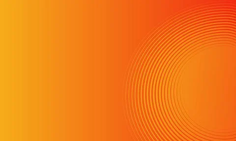 Orange abstract backgroundwith ciecle Stock Illustration
