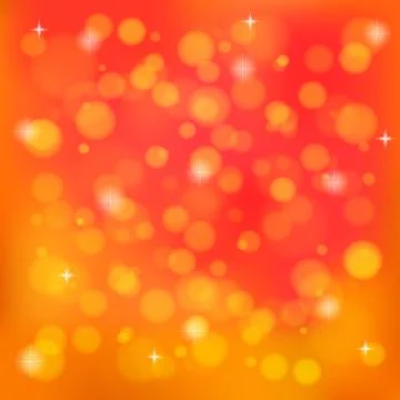 Orange abstract blurred background. Vector illustration Stock Illustration