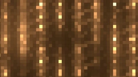 Orange Abstract bright mosaic Video stock 50028773