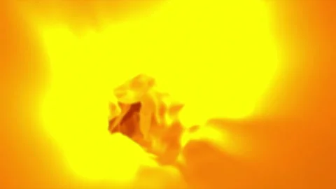 Orange abstract cloth Stock Footage 90529270