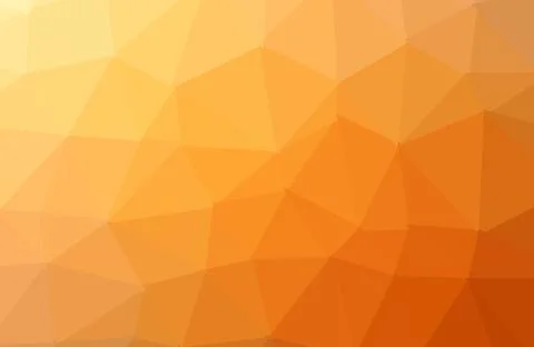 Orange abstract geometric rumpled triangular low poly style vector illustrati Illustrazione stock
