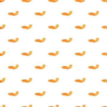 Orange abstract geometric shapes repeating seamless pattern イラスト素材