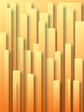 Orange Abstract Stock Illustration