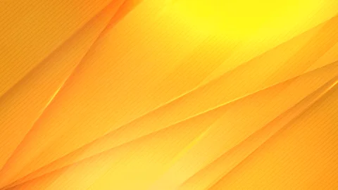 Orange Abstract lights lines background. Seamless loop Stock Footage