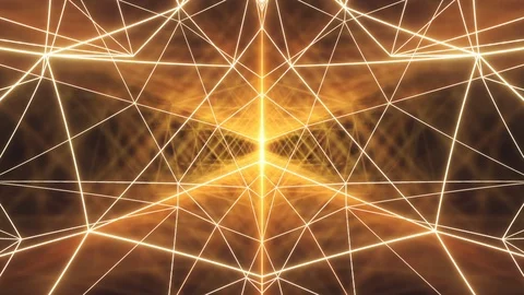 Orange Abstract Lines Stock Footage 119448653