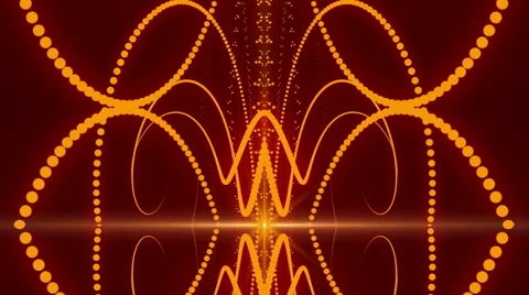 Orange abstract loop motion background, light Stock Footage 47382168