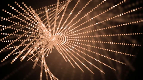 Orange abstract motion background. Video stock 51743820