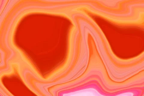 Orange Abstract Pattern / Marble Background Stock Illustration