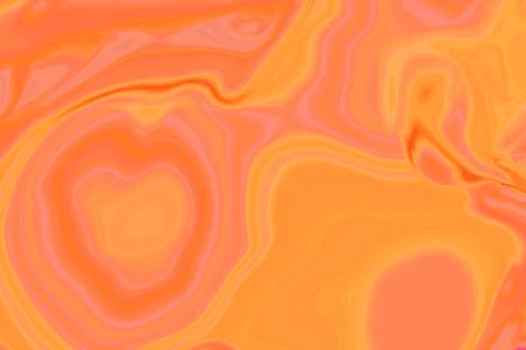 Orange Abstract Pattern / Marble Background Stock Illustration