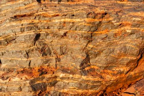 Orange abstract pattern. Natural stone texture Foto stock