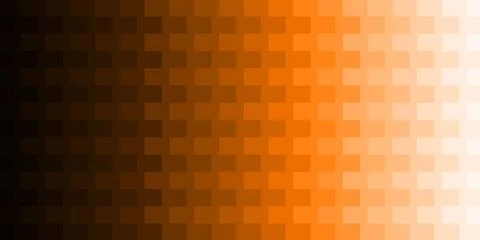 Orange abstract pixel background template. Minimalist colorful pixel design. Illustrazione stock