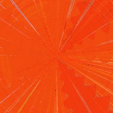 Orange abstract radar screen over grid lines abstract background Stock Illustration
