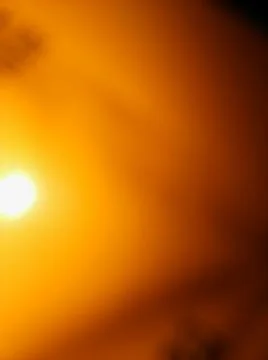 Orange abstract wallpaper with different elements Stock Photos