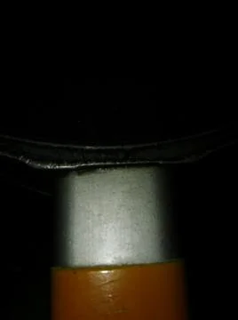 Orange abstract wallpaper with different elements Stock Photos