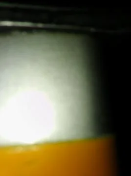 Orange abstract wallpaper with different elements Stock Photos