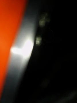 Orange abstract wallpaper with different elements Stock Photos