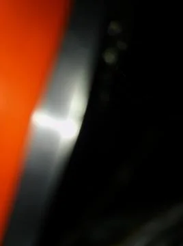 Orange abstract wallpaper with different elements Stock Photos