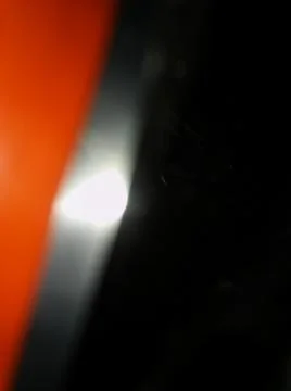 Orange abstract wallpaper with different elements Stock Photos