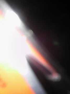 Orange abstract wallpaper with different elements Stock Photos