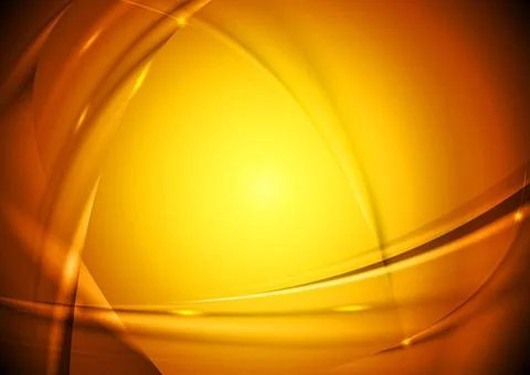 Orange abstract wavy background. Eps 10 vector Orange abstract wavy backgr... Stock Photos