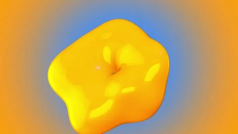 Orange abstraction. Background for the presentation. Animation. Orange color. Stock Footage 244216914