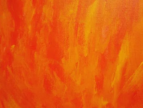 Orange acrylic decorative texture background. Stock Photos