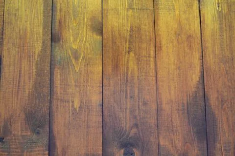 Orange aged planks background or wooden boards texture. Stock Photos