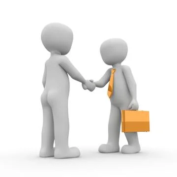 Orange agreement Stock Illustration