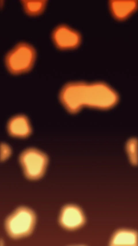 Orange and black abstract background with light patterns. 2d animation Stock-Footage 344648560