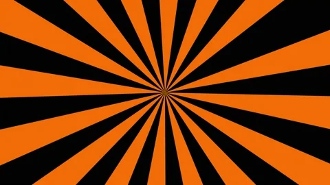 ORANGE AND BLACK background with circular motion. 4K 60 FPS Stock Footage 219194034